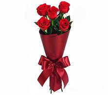 Букет 5 Красных роз Эдлесс Лав в Новоильинском