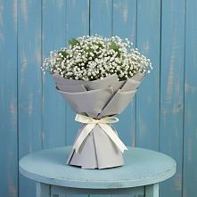 Букет цветов из:  Гипсофила в Новоильинском