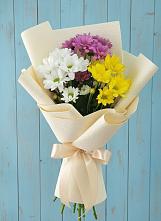 Букет цветов из:  Хризантемы в Новоильинском