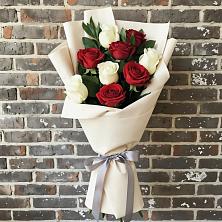 Букет цветов из:  Розы в Новоильинском