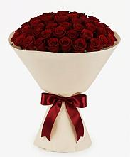 Букет 101 Бордовая роза Блэк Бакарра #REPLACE_PRED# Новоильинском
