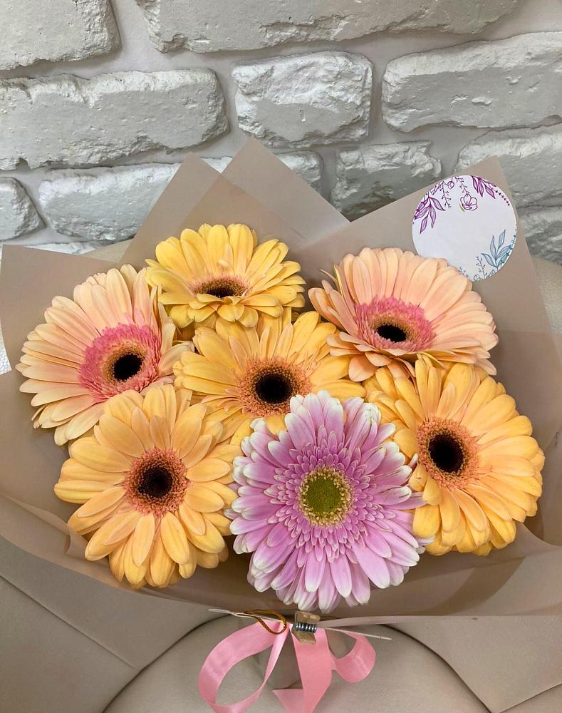 Букет цветов из: Герберы в Новоильинском