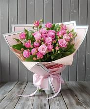 Букет Розовый кустик в Новоильинском