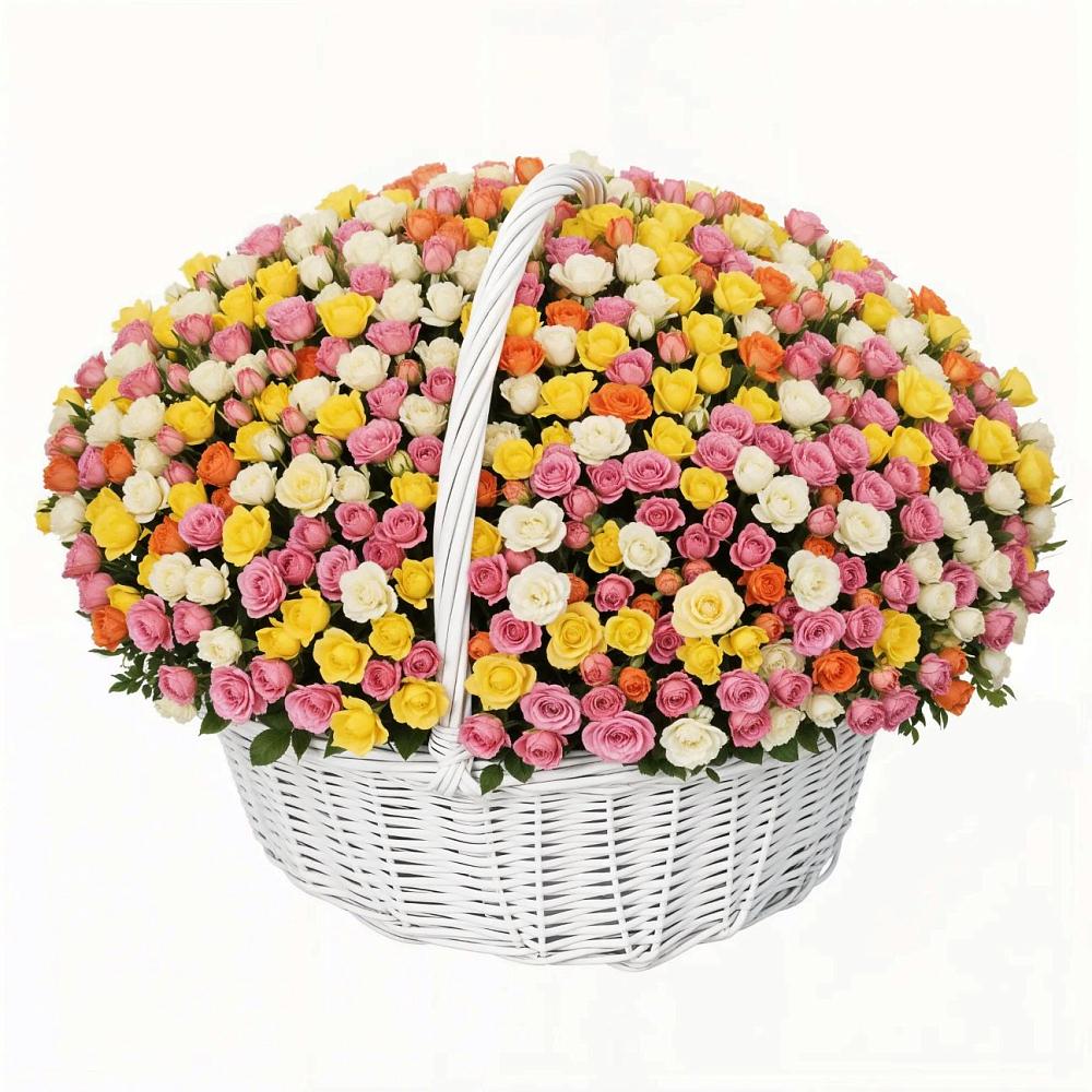 Премиум букет из: Розы в Новоильинском