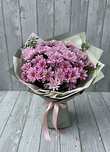 Букет цветов из:  Хризантемы #REPLACE_PRED# Новоильинском