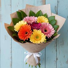Букет цветов из:  Герберы в Новоильинском