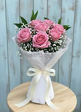 Букет цветов из:  Розы в Новоильинском