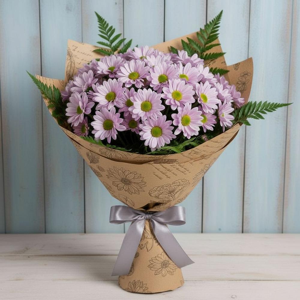 Букет цветов из: Хризантемы в Новоильинском