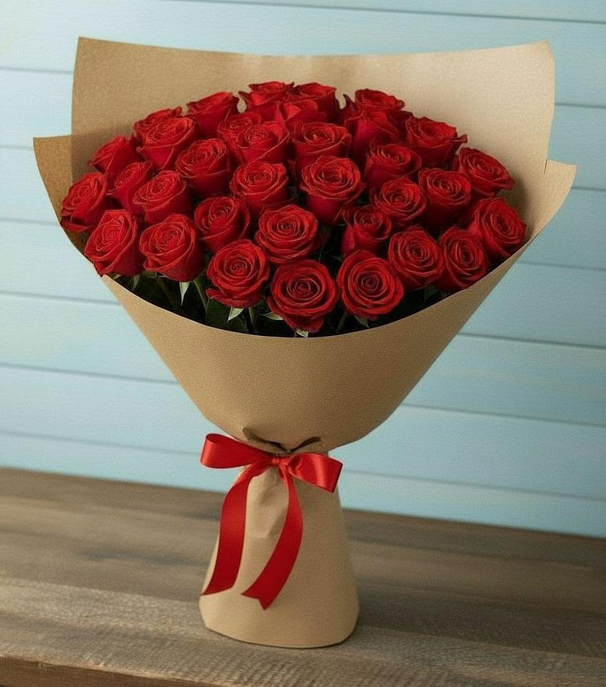 Букет Красные розы Милано в Новоильинском