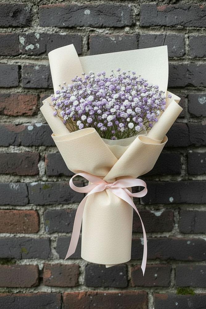 Букет цветов из: Гипсофила в Новоильинском