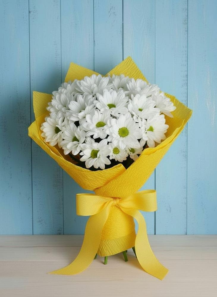 Букет цветов из: Хризантемы в Новоильинском