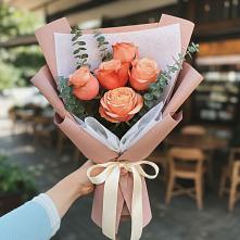Букет цветов из:  Розы в Новоильинском