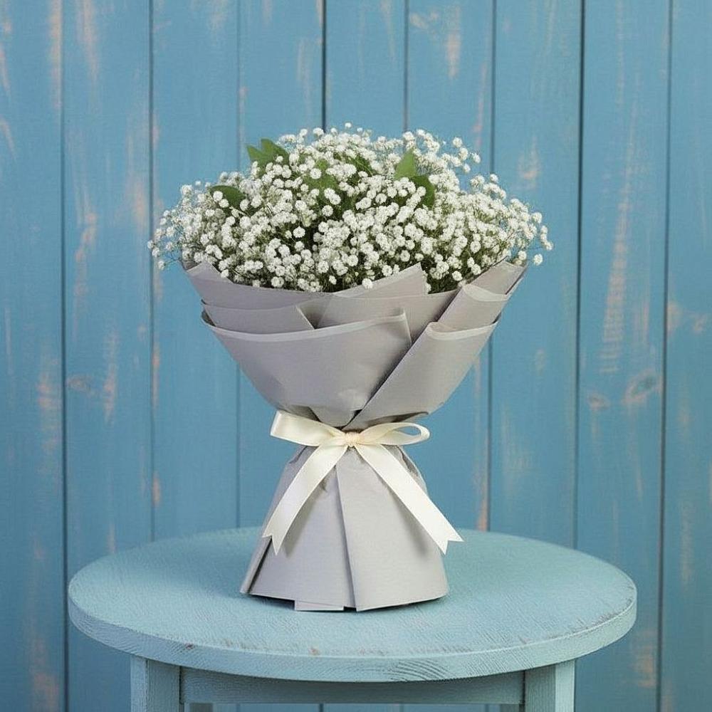 Букет цветов из: Гипсофила в Новоильинском