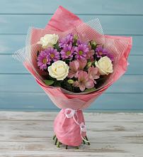 Букет цветов из:  Герберы в Новоильинском