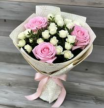 Букет цветов из:  Розы в Новоильинском