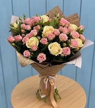 Букет цветов из:  Розы в Новоильинском