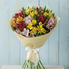 Букет цветов из:  Альстромерии в Новоильинском