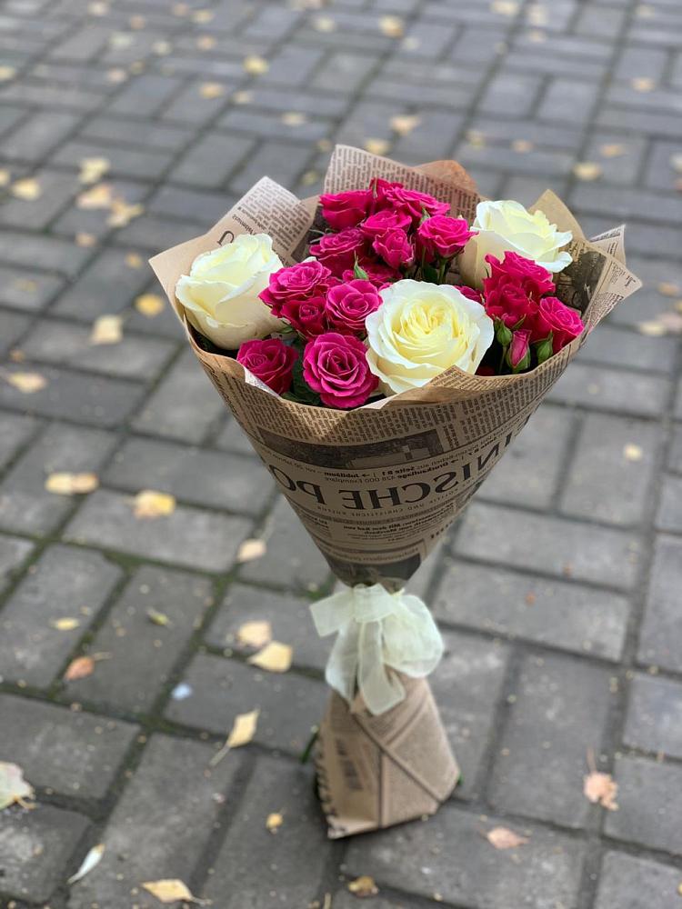 Букет цветов из: Розы в Новоильинском