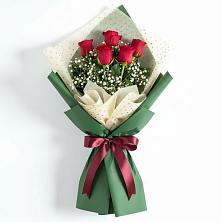Букет цветов из:  Розы в Новоильинском