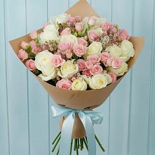 Букет цветов из:  Розы в Новоильинском